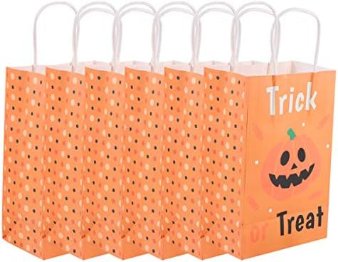 NUOBESTY papirna poklon torba 6kom Halloween Candy Bag Halloween tote Trick or Treat Party Favors torbe praznični poklon torbe za