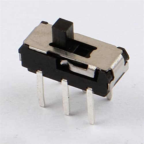 Preklopni prekidači 10pcs 6 pin mini klizni prekidač Micro preklopni prekidač minijaturni prekidač 2pozicija 6pin crna