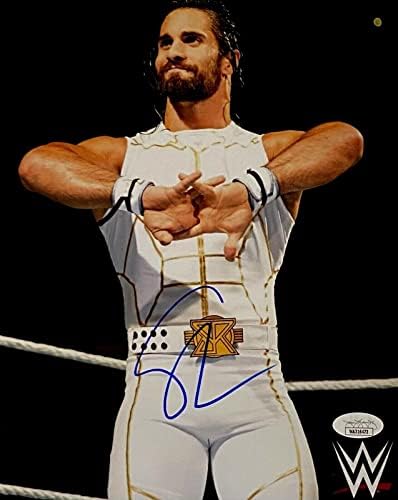 WWE Exclusive Seth Rollins potpisan autogramirani 11x14 fotografija JSA provjera identiteta br. 3 - autogramirane hrvanje fotografija