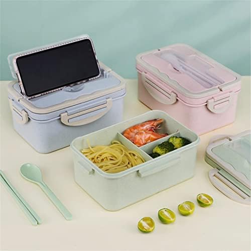 Genigw Skladište za pohranu ručak Portable Bento kutija za salatu sa salatama sa salatom u kancelariji BENTO Kuhinjski materijal