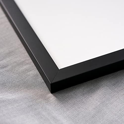 Poster Palooza 17x24 savremeni Crni drveni okvir za slike-UV akril, foam Board Backing, & amp; viseći hardver uključen!