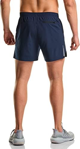 ATHLIO 2 paket muške kratke hlače za aktivno trčanje, kratke hlače za vježbanje, brzo suhe mrežaste sportske sportske hlače s džepovima