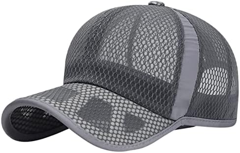 Poštujte šešire za muškarce Sun Hat Unisex mrežice MESH kape zakrpa Preporuke retro bejzbol kapa