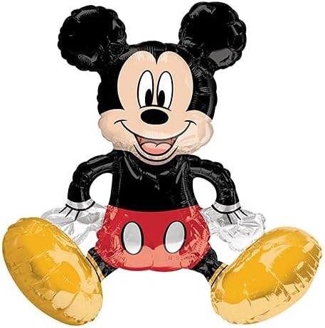Anagram International, Inc. Mickey Mouse potrošač naduvani balon za zabavu, 18 , višebojni