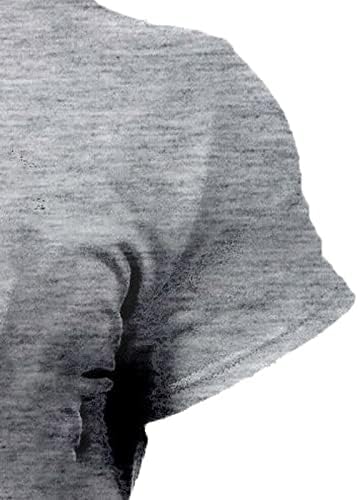 Muška košulja kratki rukav okrugli ovratnik Udobno djelomično tiskovi, labavi jednostavan dnevni soft odvodni na otvorenom šarm pulover