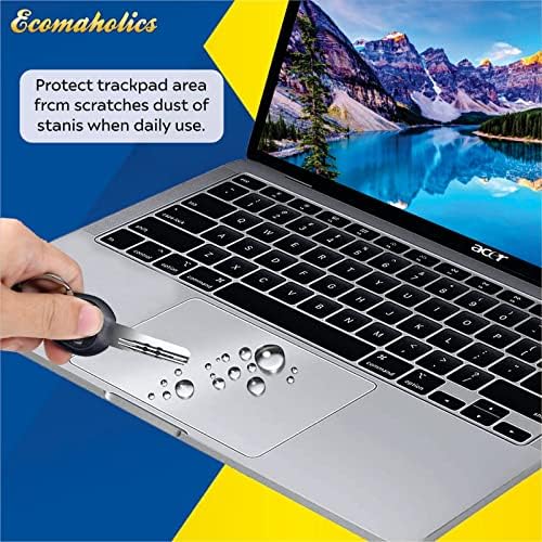 Ecomaholics laptop touch pad zaštitni poklopac za HP Chromebook x360 11 G3 ee 11.6 inčni Laptop, transparentan Track pad zaštitnik