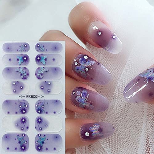 Full Cover naljepnica za nokte dugotrajna Moda Nail Art dekoracija japanski stil transfer Decals žene diy nail Wraps Bronzing Nail Folis