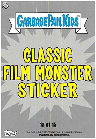 2018 TOPPS Sarbage Pail Kids Oh The Horror-Ible Classic Film Monster A Puke 1A Ross- FERATU X Zvanična ne-sportska kartica u NM-u