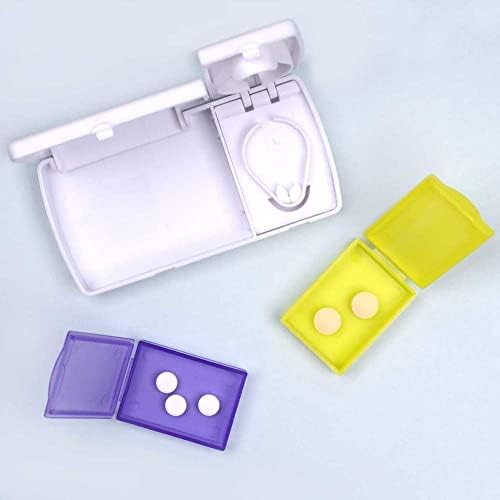 Azeeda' crna & amp; Bijela mačka ' kutija za pilule sa Tablet Razdjelnikom