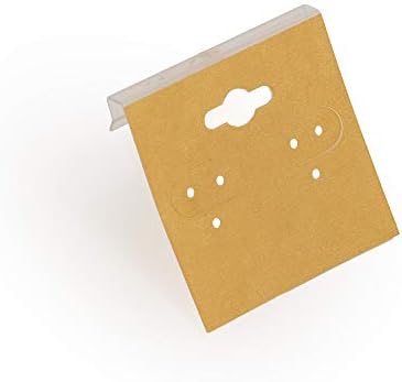 N'icepackaging-100 količina obične bijele 1 1/2 x 2 viseće kartice za naušnice-za prikaze kuke ili Slatwallove - roba i prodaja-kopče/žice/naušnice