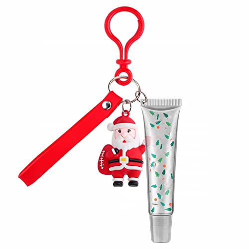 Prirodni sjaj za usne Clear Božić Lip care Set one Lip Gloss One Christmas privjesak Lip Gloss usne Enhancer and lip Care to Make