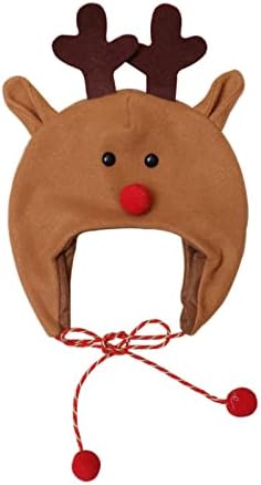 NEARTIME ukras za božićnu jelku šešir za odrasle djecu šešir djeca vuku Flanelet dugim užetom crtani film snjegović šešir događaj narukvice višebojni