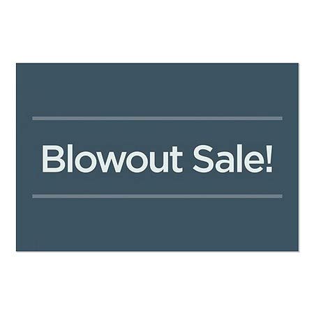 CGsignLab | Blowout prodaja-asazična mornarica ​​Prozor Cling | 18 x12