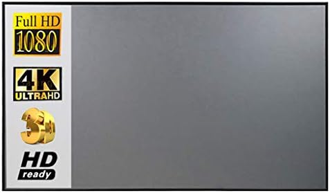 Ekran projektora TWDYC 16: 10,100 120 inča Reflektivni projekcijski ekran tkanine tkanine za YG300 DLP LED video Beamer