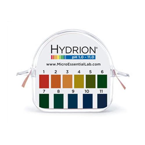 Micro Essential Lab 159 polistiren Hydrion Vivid dispenzer za pH test papira širokog raspona, 1-11 pH, dvostruka rola