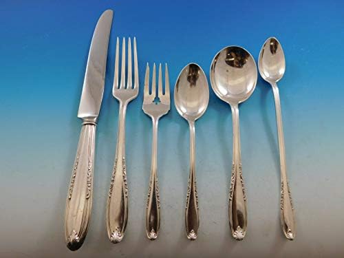 Leonore od Manchester Sterling Silver Flatware Set za 8 usluga 52 kom večera