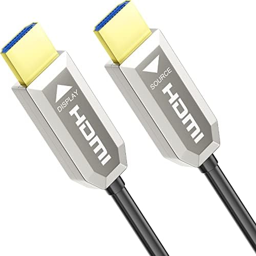 Nuetek HDMI vlakna optički kabl 30ft 4k 60Hz HDMI2.0B 18Gbps HDR ARC HDCP2.2 3D Slim fleksibilan za HDTV projektor kućno kazalište