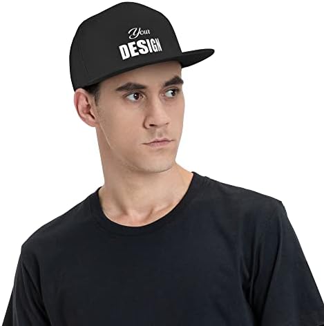 Prilagođena bejzbol kapa sa vašim tekstom, personalizirani šeširi podesive kamionske kape klasični šešir za muškarce i žene Hip Hop Snapback