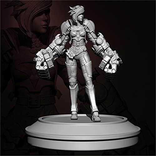 1/24 Sci-Fi oklop ženski Warrior Resin model Kit, Unassembled & neobojene resin dijelova //jh6i-9
