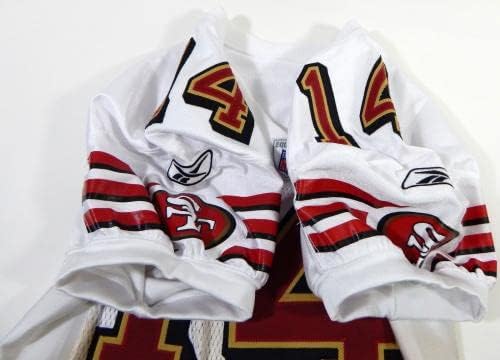 2003 San Francisco 49ers Aaron Lockett 14 Igra izdana Bijeli dres 42 DP28504 - Neintred NFL igra rabljeni dresovi