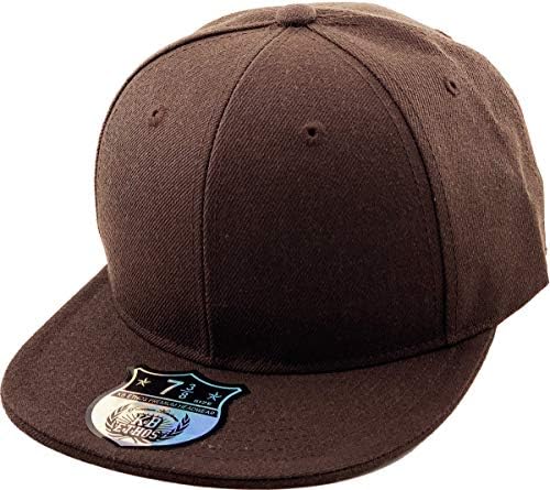 KBETHOS pravi originalni opremljeni šeširi sa ravnim novčanicama True-Fit, 9 veličina & 20 boja