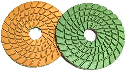 7 komada/Lot 3inch mokra fleksibilna podloga za poliranje 80mm dijamantski jastučići za poliranje Spiralni mermerni granitni Brusni