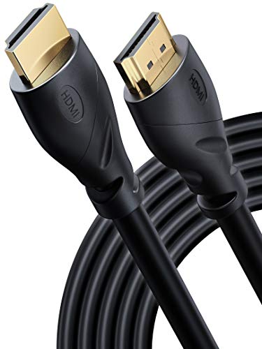 Powerbear 4K HDMI kabel 15 Ft | Velika brzina, guma i zlatni konektori, 4k @ 60Hz, ultra HD, 2K, 1080p, & Arc kompatibilan za laptop,
