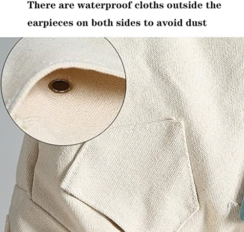 SHENGANG Jednodijelno odijelo za pjeskarenje od zgusnutog platna specijalna odjeća otporna na pijesak kapa za zaštitu od prašine i
