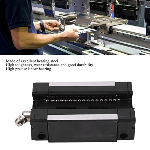 Linear Rail Carriage Block, Linear Guide Slider Stable Performance High Precise for Textile Machinery