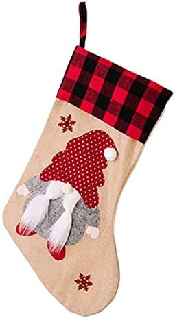 Božićni ukrasi velike čarape bombone božićne ukrase Kućni odmor Božićni ukrasi za zabavu Kristalni luster