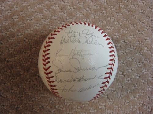 1972. Zvanični OAL tim Oaklanda potpisao je bejzbol Reggie Jackson JSA - autogramirani bejzbol