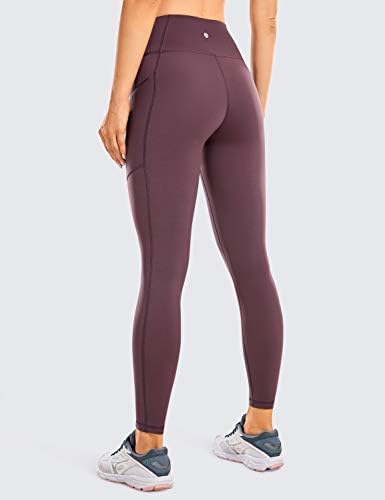CRZ joga ženski džepovi za žene vježbanje nakišenim osjećaj 25 inča - visoke čekinske hlače u temama za gyne Soft
