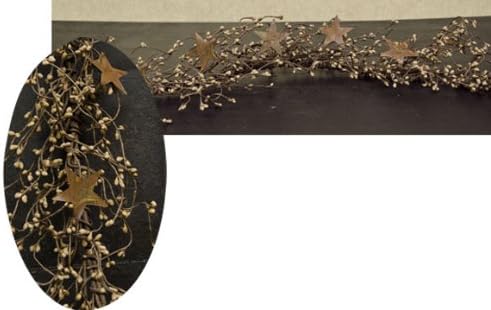 Pip bobica Garland sa zahrđalim zvijezdama - TEASASAIN