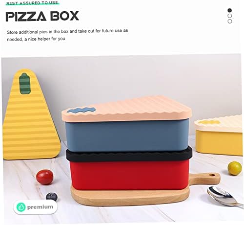 YARNOW Kutija Kutija za pizzu Sir Pizza sendvič posuda za djecu Pizza kutija za pizzu torta transportna kutija Pizza kutija za serviranje Pizza silikonska kutija Pekare kutije za pizzu pečenje pećnica Crvena