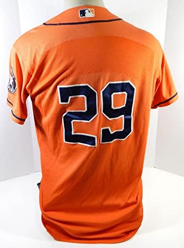 2013-19 Houston Astros # 29 Igra Polovni narančasti dres Natplata uklonjen 46 DP25511 - Igra Polovni MLB dresovi
