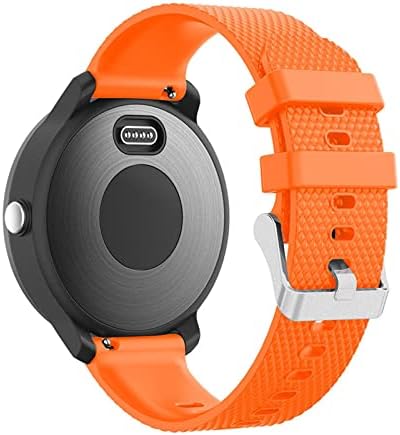 BCMCBV 20mm silikonska gumena straža za sat za sat za Garmin Vivoactive 3 / Vivomove HR Smart Watch Band