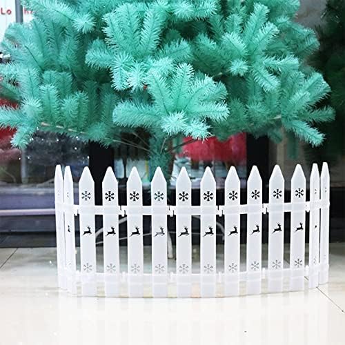 N21829 10pc Božićni ukrasi Božićna stabla ograda Oštro ugaona plastična dekoffentnost