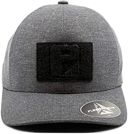 Taktički šešir | Flexfit Delta zakrivljena kapa / bešavne, otporne na znoj | opremljene / 2x3 inča Hook & petlja za pričvršćivanje