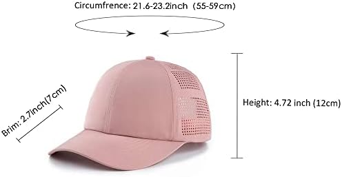 Ženska bejzbol kapa za brzo sušenje kape za sunce mrežasta lagana UV zaštita za sportove na otvorenom - više boja