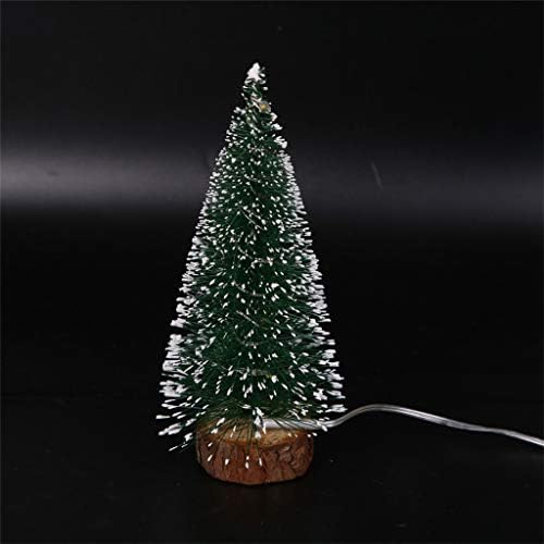 SeppR božićna dekoracija Mini s LED svjetlima ukrasi stablo desktop Božićni kućni dekor