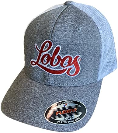 Zvanično licencirani kolegijalni NCAA kamionski šešir bejzbol kapa za odrasle pokrivala za glavu Siva s bijelom mrežicom
