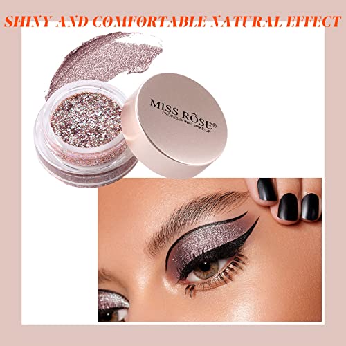 Glitter Eyeshadow Mat Pearl Metallic Colors Dugotrajna Vodootporna Visoko Pigmentirana High Highlight Krema Za Sjenilo