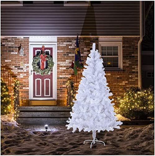 Najbolji umjetni klirens božićnog stabla, 5/6/7 / 7,5 / 8ft umjetno božićno stablo - lažno božićno stablo PVC Xmas Pine za dom, kancelariju,