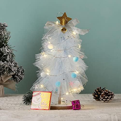 Atuko božićni ukrasi mrežasti blistavo božićno drvce DIY Torba za materijal Edukativna igračka Poklon prah iz snova