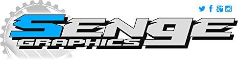 2012-2013. EXC-F Zany Pink Senge Graphics Kompletan komplet sa jahačem I.D. Kompatibilan sa KTM-om