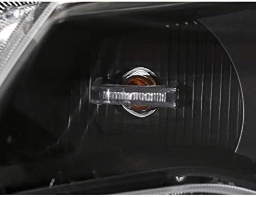 ZMAUTOPARTS LED cijev projektor farovi farovi lampe Crna za 2012-2015 Subaru Impreza / 2013- Crosstrek