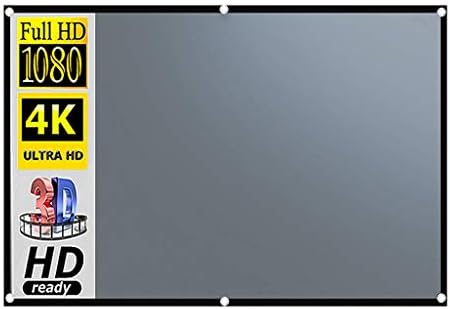 PDGJG 4: 3 projektor Antight zavjesa 84/100/110 inča prijenosni 3D HD projekcijski ekran sa crnim obrubom i rupama