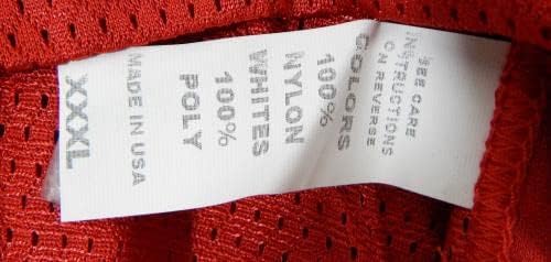 2010 San Francisco 49ers Blank Igra izdana Crveni dres Reebok XXXL DP24133 - Neintred NFL igra rabljeni dresovi
