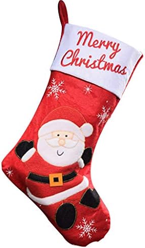 Božićne čarape Viseće čarape za kamin Drće čarapa Candy torbica za torbu sa santa snjegovića svjetlosni ukrasi za dnevni boravak Kristal na plafonu