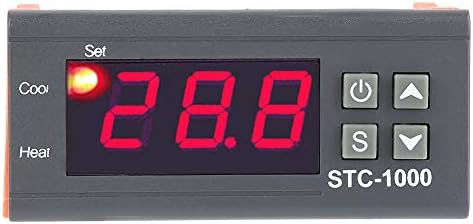 Regulator temperature STC-1000 Digitalni termostatski regulator sa LCD ekranom 110-220V, -50 ℃ ~ 99 ℃ / -58 ~ 210 ℉